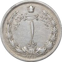 سکه 1 ریال 1311 - AU50 - رضا شاه