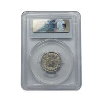 سکه 100 دینار 1321/19 سورشارژ تاریخ -  MS65 - مظفرالدین شاه