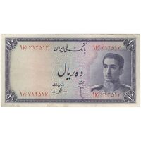 اسکناس 10 ریال سری سوم - تک - EF40 - محمد رضا شاه