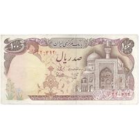 اسکناس 100 ریال (بنی صدر - نوبری) - تک - EF40 - جمهوری اسلامی
