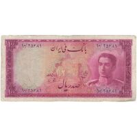 اسکناس 100 ریال سری سوم - تک - F15 - محمد رضا شاه