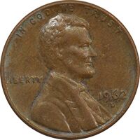سکه 1 سنت 1962D لینکلن - EF40 - آمریکا