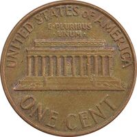سکه 1 سنت 1974 لینکلن - EF - آمریکا