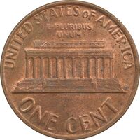 سکه 1 سنت 1981 لینکلن - MS61 - آمریکا