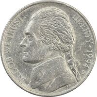 سکه 5 سنت 1994D جفرسون - VF35 - آمریکا