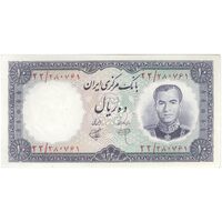 اسکناس 10 ریال 1340 - تک - UNC61 - محمد رضا شاه