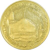 مدال طلا 25 گرمی شاه در حرم بدون تاریخ - PF61 - محمد رضا شاه