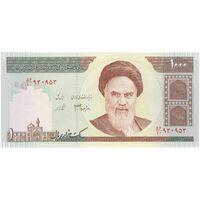 اسکناس 1000 ریال (جعفری - شیبانی) - تک - UNC63 - جمهوری اسلامی