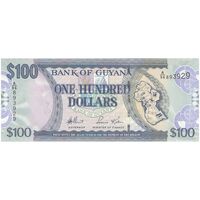 اسکناس 100 دلار بدون تاریخ (2005) جمهوری - تک - UNC63 - گویان