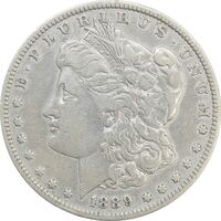 سکه یک دلار 1889O مورگان - VF35 - آمریکا