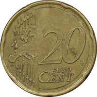 سکه 20 یورو سنت 2008 جمهوری - EF45 - قبرس