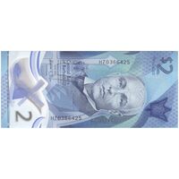 اسکناس 2 دلار 2022 جمهوری - تک - UNC65 - باربادوس