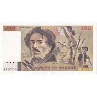 اسکناس 100 فرانک 1988 جمهوری پنجم - تک - AU - فرانسه