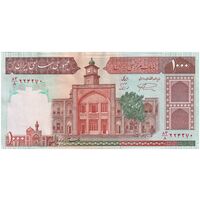 اسکناس 1000 ریال (نمازی - نوربخش) شماره کوچک - تک - AU58 - جمهوری اسلامی