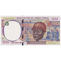 اسکناس 5000 فرانک 1994 - تک - UNC64 - آفریقای مرکزی (چاد)
