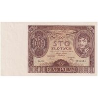 اسکناس 100 زلوتی 1934 جمهوری دوم - تک - AU - لهستان