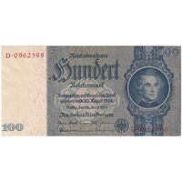 اسکناس 100 مارک 1935 رایش سوم - تک - UNC65 - آلمان