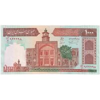 اسکناس 1000 ریال (نمازی - نوربخش) شماره کوچک - امضاء کوچک - تک - EF45 - جمهوری اسلامی