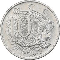 سکه 10 سنت 2012 الیزابت دوم - AU55 - استرالیا