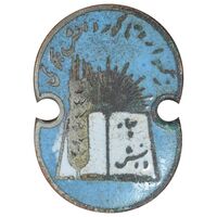 نشان سوزنی سپاه دانش - شب - EF - محمد رضا شاه