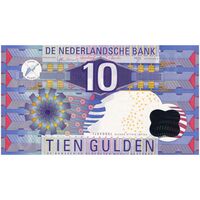 اسکناس 10 گلدن 1997 بئاتریکس - تک - UNC65 - هلند