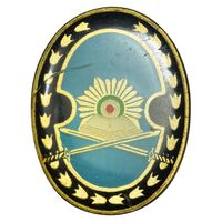 نشان سوزنی نیروی زمینی ارتش - EF - محمد رضا شاه