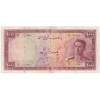 اسکناس 1000 ریال سری سوم - تک - VG - محمد رضا شاه
