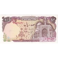 اسکناس 100 ریال (بنی صدر - نوبری) - تک - AU53 - جمهوری اسلامی