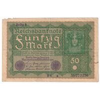 اسکناس 50 مارک 1919 جمهوری وایمار - تک - VF - آلمان