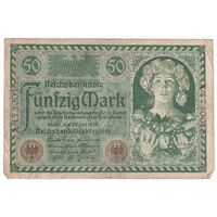اسکناس 50 مارک 1920 جمهوری وایمار - تک - VF - آلمان