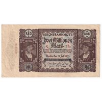 اسکناس 2000000 مارک 1923 جمهوری وایمار - تک - VF - آلمان