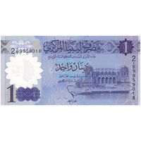 اسکناس 1 دینار بدون تاریخ (2019) دولت لیبی - تک - UNC65 - لیبی