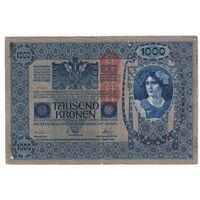 اسکناس 1000 کرون بدون تاریخ (1919) جمهوری آلمان-اتریش - تک - F - اتریش
