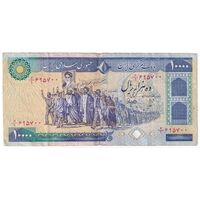 اسکناس 10000 ریال (بنی صدر - نوبری) - تک - VF25 - جمهوری اسلامی