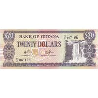 اسکناس 20 دلار بدون تاریخ (2009) جمهوری - Lawrence Williams & Ashni Singh. - UNC64 - تک - گویان