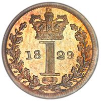 سکه 1 پنی جرج چهارم