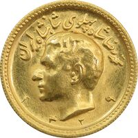 سکه طلا یک پهلوی 1329 - MS64 - محمد رضا شاه