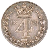 سکه 4 پِنس جرج چهارم