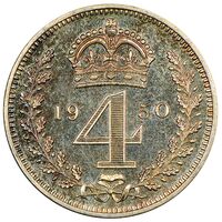 سکه 4 پِنس جرج ششم