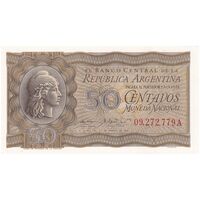 اسکناس 50 سنتاوو بدون تاریخ (1950) جمهوری فدرال - سری A - با نوشته Garrasi - تک - UNC63 - آرژانتین