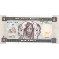 اسکناس 1 ناکفا 1997 دولت اریتره - تک - UNC63 - اریتره