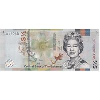 اسکناس 50 سنت 2019 الیزابت دوم - تک - UNC62 - باهاما