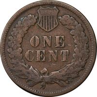 سکه 1 سنت 1907 سرخپوستی - VF30 - آمریکا