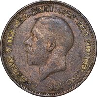 سکه 1 پنی 1936 جرج پنجم - VF35 - انگلستان