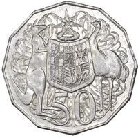 سکه 50 سنت 2010 الیزابت دوم - AU50 - استرالیا