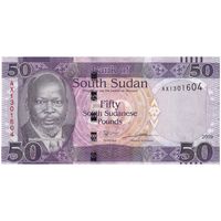 اسکناس 50 پوند 2019 جمهوری - تک - UNC61 - سودان جنوبی