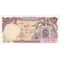 اسکناس 100 ریال (نمازی - نوربخش) - تک - AU55 - جمهوری اسلامی