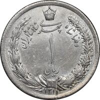 سکه 1 ریال 1311 - AU58 - رضا شاه
