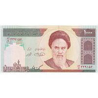 اسکناس 1000 ریال (حسینی - شیبانی) - تک - UNC64 - جمهوری اسلامی