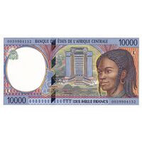 اسکناس 10000 فرانک 2000 - تک - UNC64 - آفریقای مرکزی (گابن)
